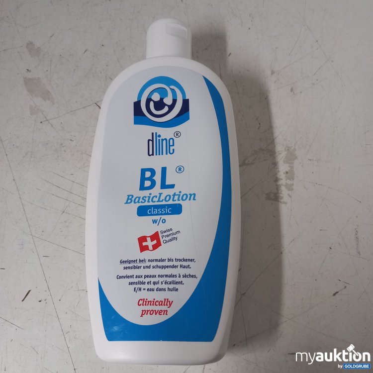 Artikel Nr. 381000: Dline BL Basic Lotion 500ml 