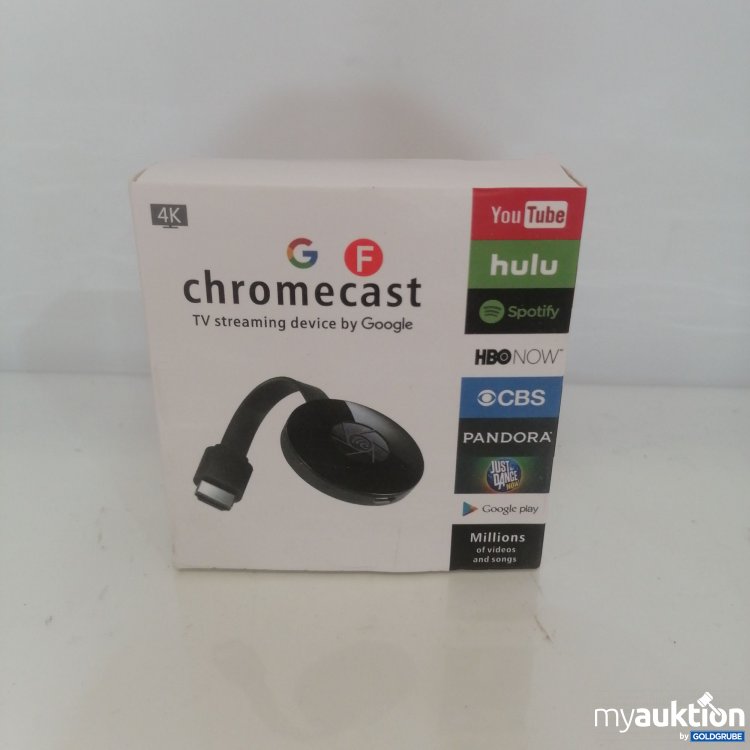 Artikel Nr. 749000: Chromecast TV Steaming device by Google 