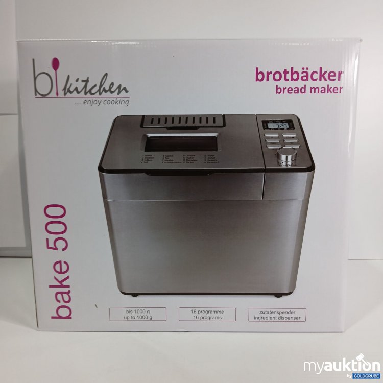 Artikel Nr. 799001: Bikitchen bake 500 Brotbäcker 