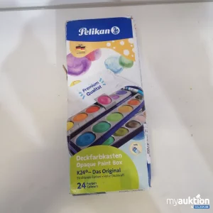 Auktion Pelikan Deckfarbkasten 24 Farben 