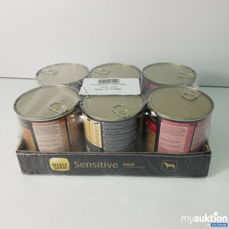 Artikel Nr. 788002: Select Gold Sensitive Adult Hundefutter 6x800g