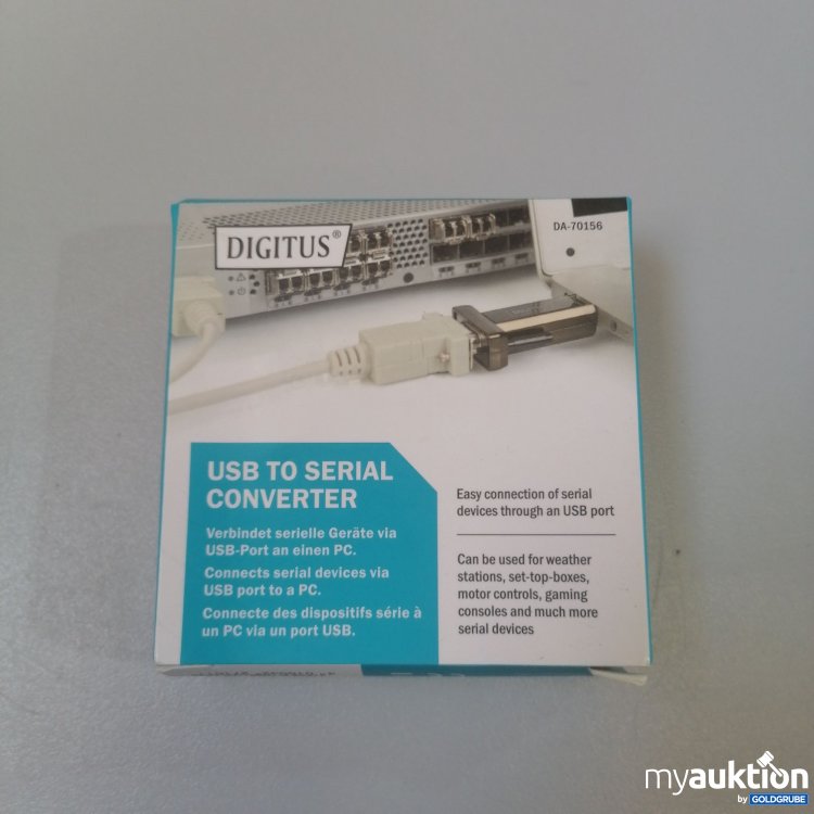 Artikel Nr. 757003: Digitus USB to Serial Converter 