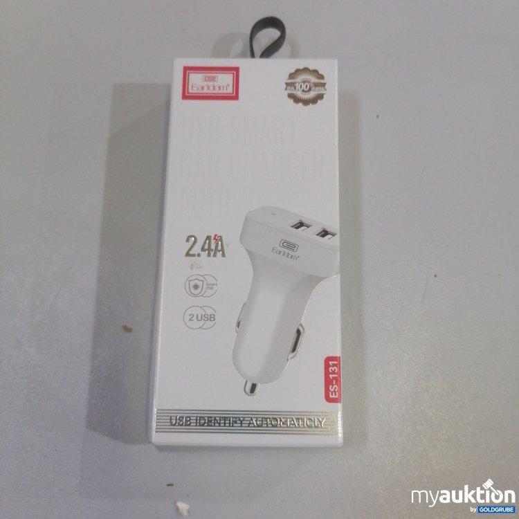 Artikel Nr. 515004: Earldom USB Smart Car Charger 2.4A