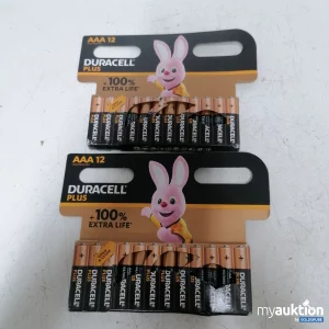 Auktion Duracell Plus  AAA12 