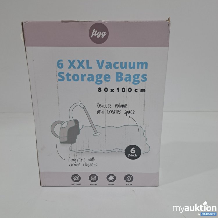 Artikel Nr. 797005: Figg 6 XXL Vacuum Storage Bags 80x100cm