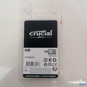 Auktion Crucial 4GB Notebook DDR4-2666 