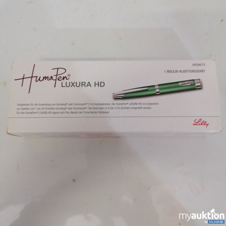 Artikel Nr. 763007: HumaPen Luxura Insulin Injektionsgerät 