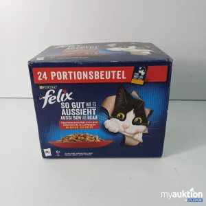 Auktion Felix Katzenfutter 24x85g