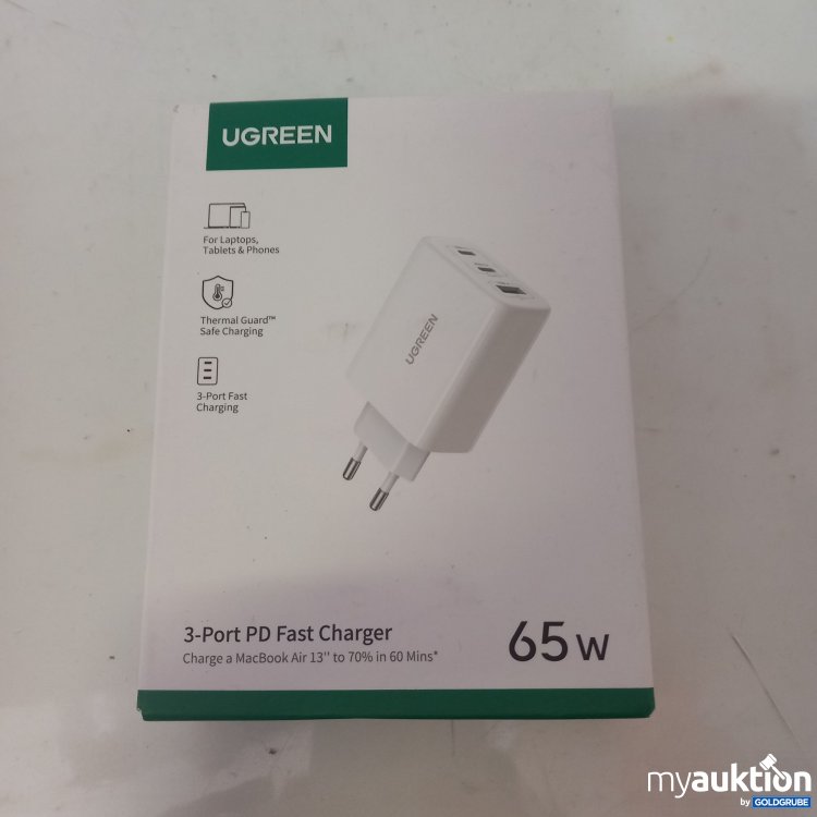 Artikel Nr. 767008: Ugreen 3 Port PD Fast Charger 