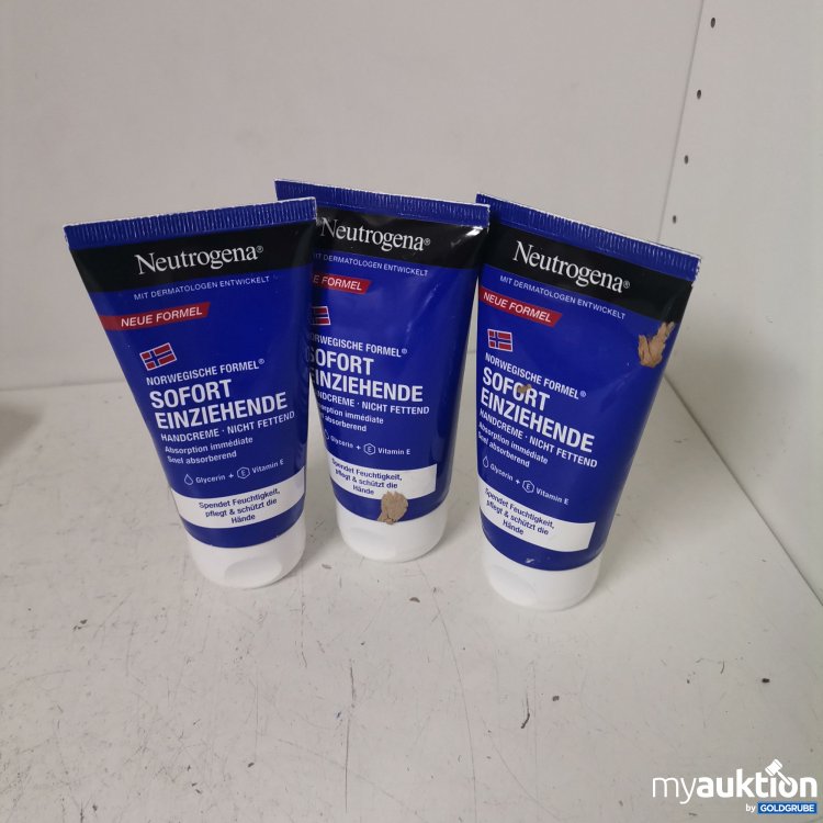 Artikel Nr. 790009: Neutrogena sofort einziehende Creme 3x75ml