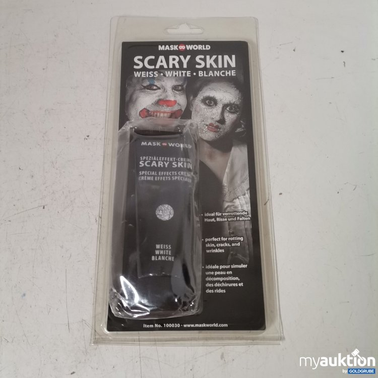 Artikel Nr. 770011: Mask world scary skin Weiss 56,75 g