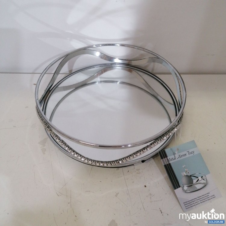 Artikel Nr. 424012: Metal Mirror Tray 