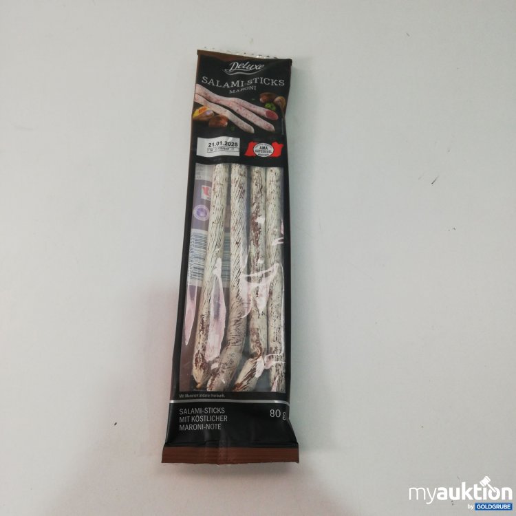 Artikel Nr. 341013: Deluxe Salami-Sticks Maroni 80g