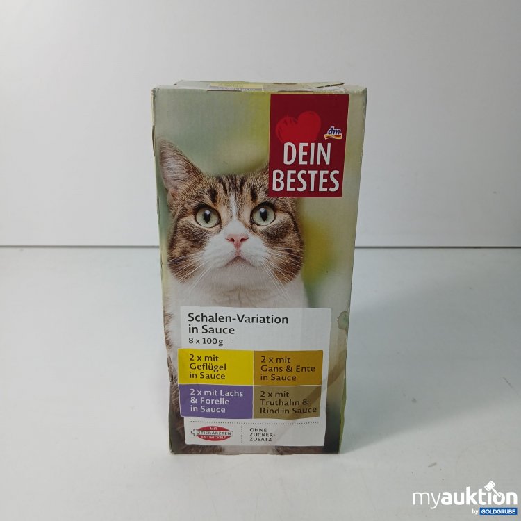 Artikel Nr. 801013: Dein Bestes Katzenfutter 8x100g