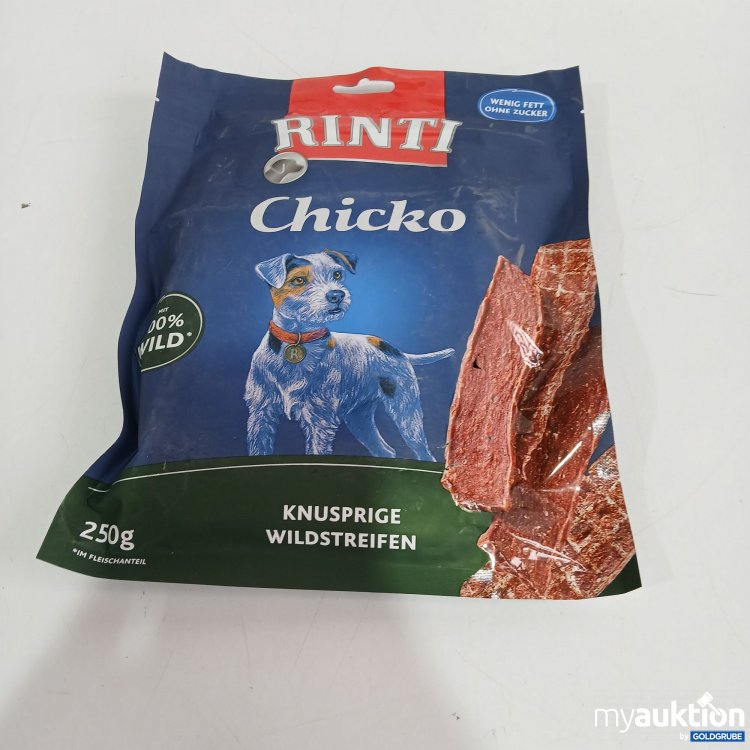 Artikel Nr. 805013: Rinti Chicko knusprige Wildstreifen 250g