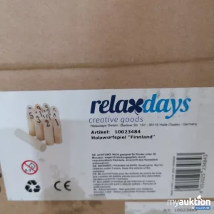 Auktion Relaxdays Holzwurfspiel  Finnland