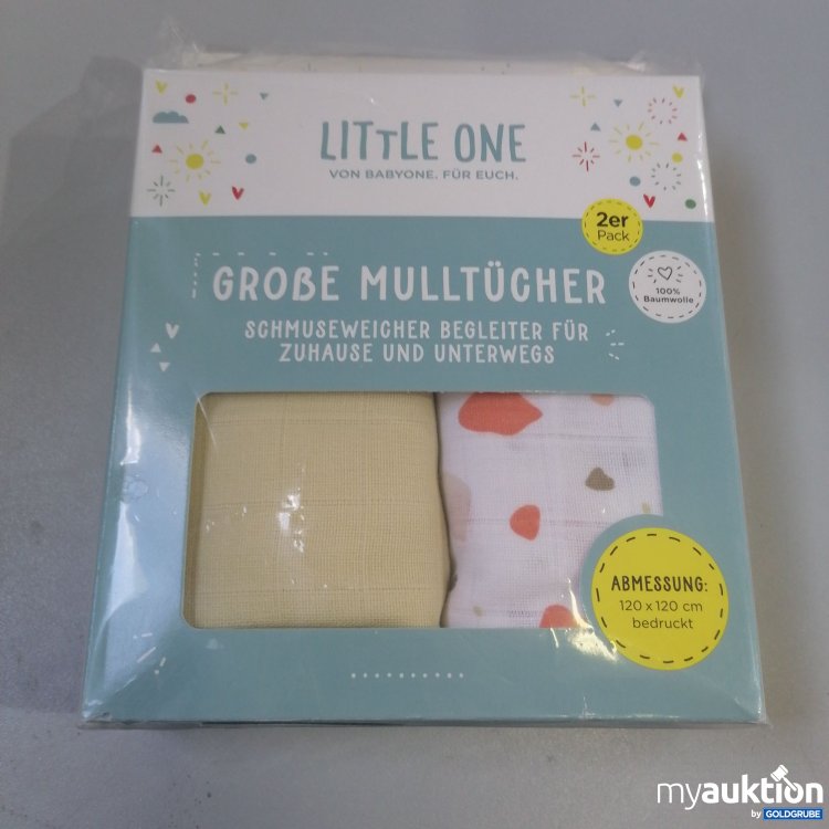 Artikel Nr. 762015: Little One Größe Mulltücher 2 Stück 