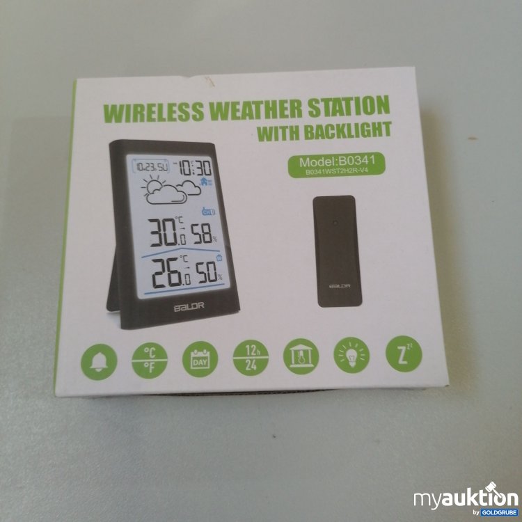 Artikel Nr. 757016: Wireless Weather Station with Backlight 