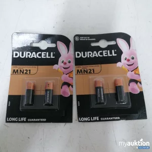 Auktion Duracell Long Life MN21 2stk