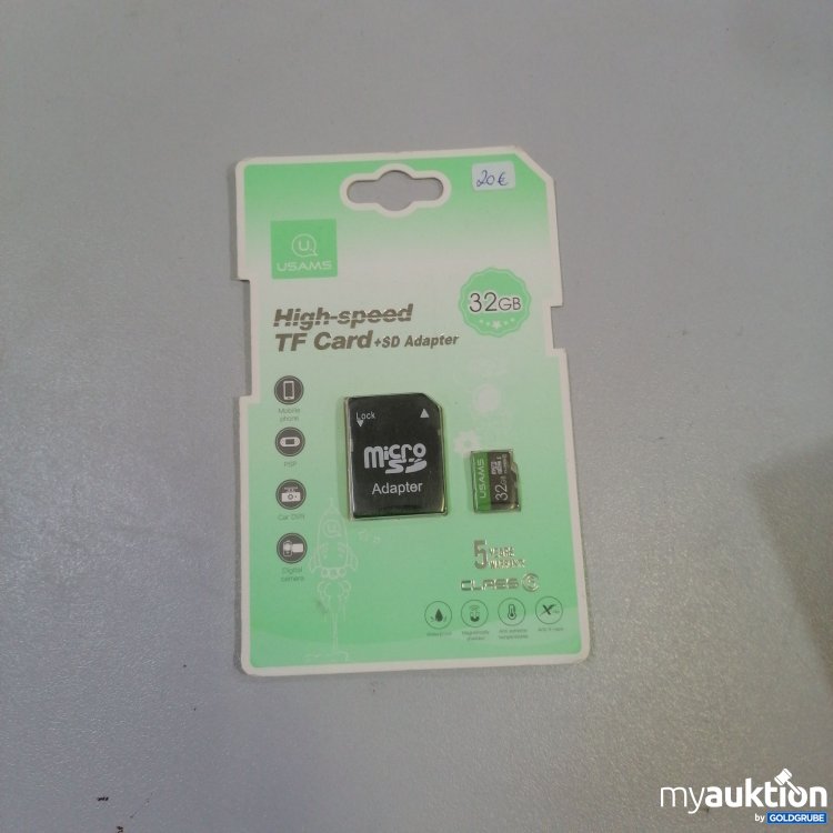 Artikel Nr. 515017: Usams High-speed TF Card 32GB