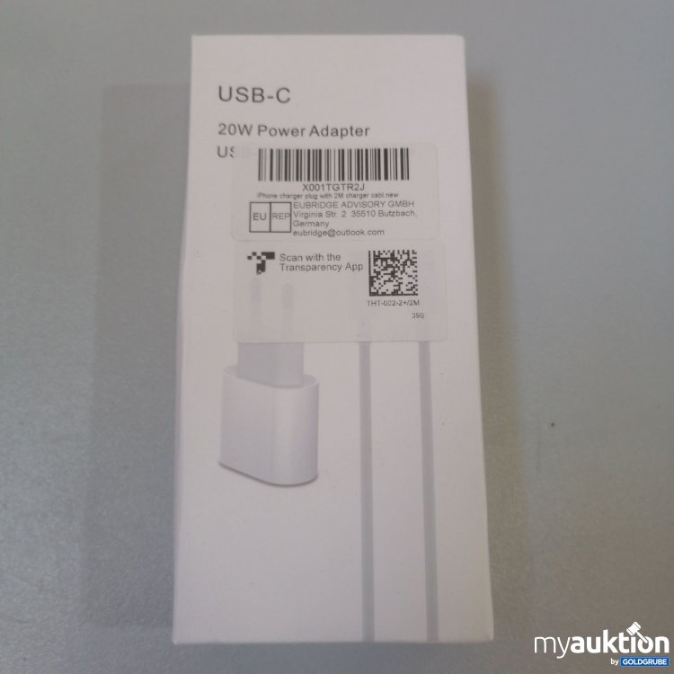 Artikel Nr. 757017: 20W Power Adapter USB-C 