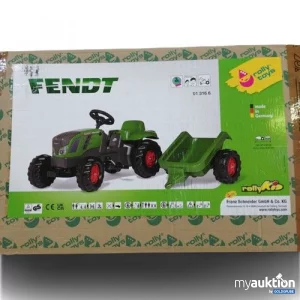Auktion Rolly Toys Fendt Traktor mit Anhänger