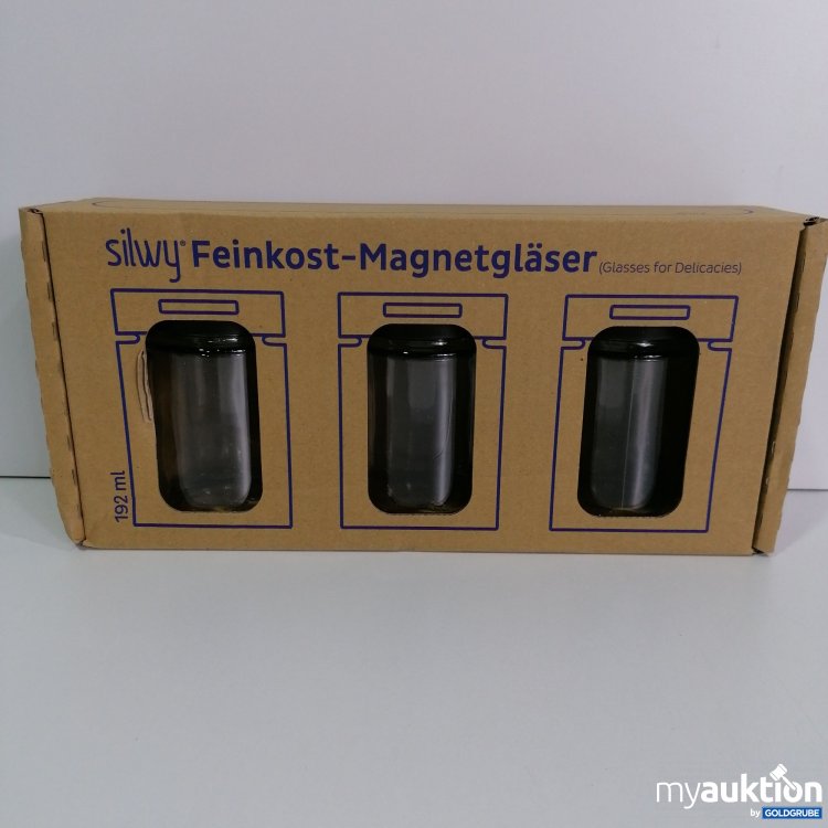 Artikel Nr. 782018: Silwy Feinkost Magnetgläser 192ml