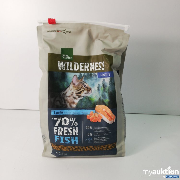 Artikel Nr. 788018: Real Nature Wilderness Adult Lachs Trockenfutter für Katzen 2,5kg