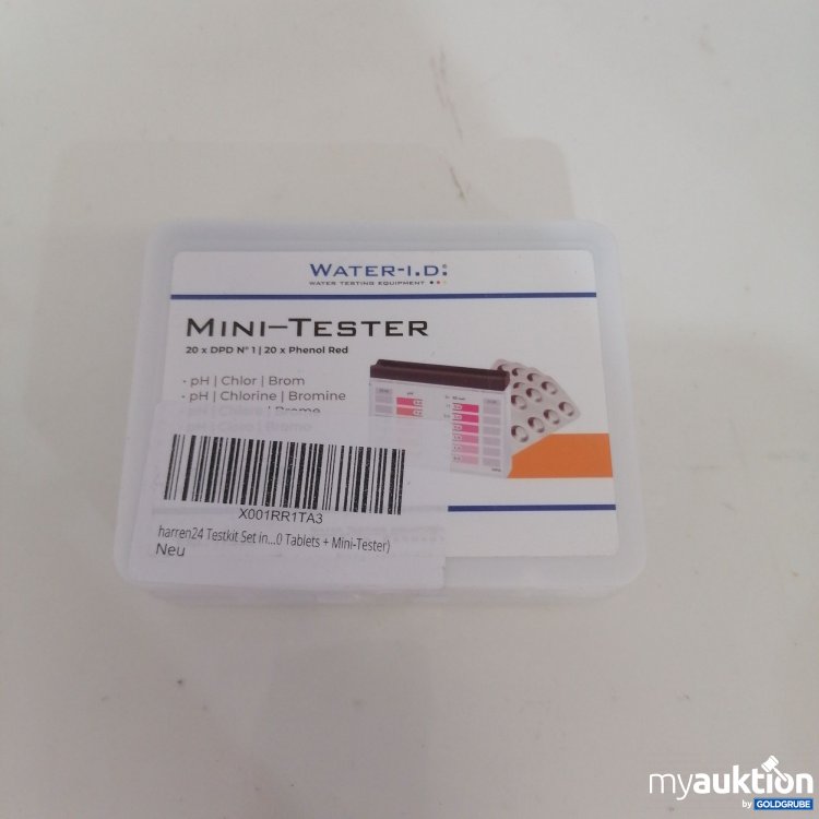 Artikel Nr. 749019: Water-I.D. Mini-Tester 