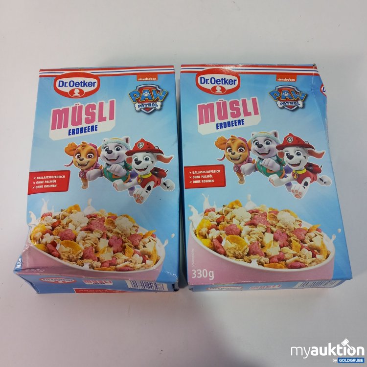 Artikel Nr. 769019: Dr.Oetker Müsli 2x330g