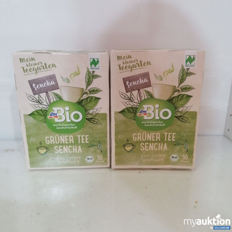Artikel Nr. 744020: Dm Bio Grüner Tee Sencha  50 Teebeutel 