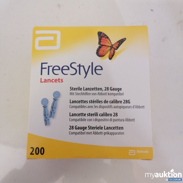 Artikel Nr. 763020: FreeStyle Lancets Sterile Lanzetten 28Gauge 200stk 