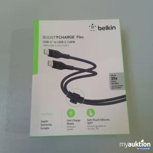 Auktion Belkin BoostCharge Flex USB-C Kabel 