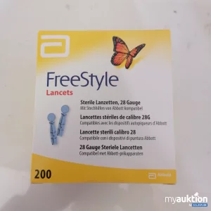 Auktion FreeStyle Lancets Sterile Lanzetten 28Gauge 200stk 