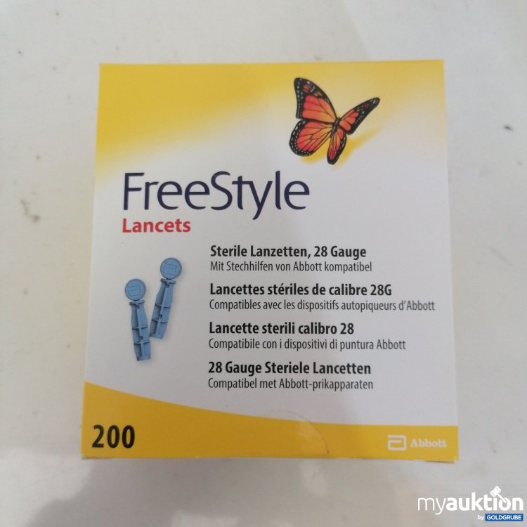 Artikel Nr. 763021: FreeStyle Lancets Sterile Lanzetten 28Gauge 200stk 