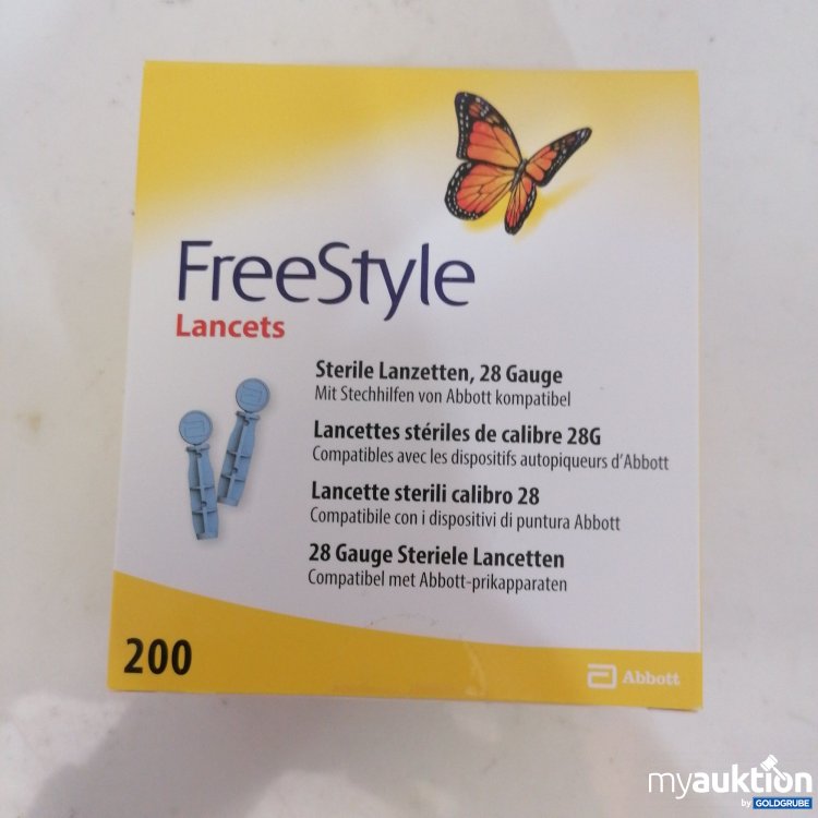 Artikel Nr. 763022: FreeStyle Lancets Sterile Lanzetten 28Gauge 200stk 