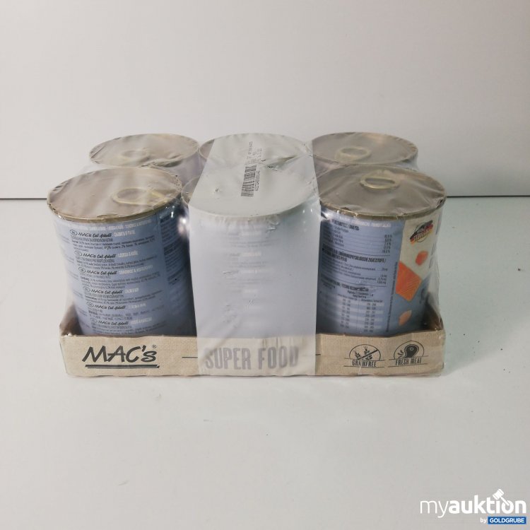 Artikel Nr. 788022: MAC's Cat Lachs & Huhn 6x400g 