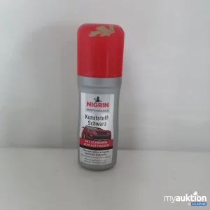 Auktion Nigrin Kunststoff-Schwarz 75ml 