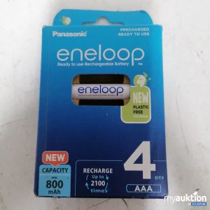 Auktion Panasonic Eneloop AAA 4stk 