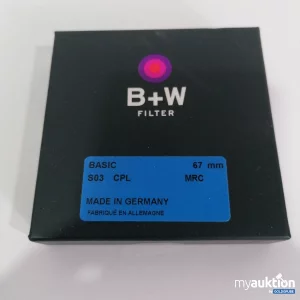 Artikel Nr. 777023: B+W Filter Basic 67mm S03 CPL 