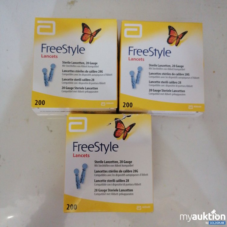 Artikel Nr. 763024: FreeStyle Lancets Sterile Lanzetten 28Gauge 200stk 