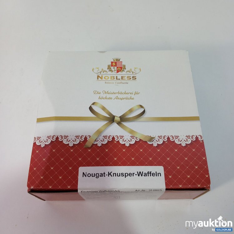 Artikel Nr. 769024: Nobless Nougat Knusper Waffeln 400g  