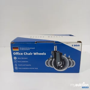 Auktion Office Chair Wheels 5 Stück