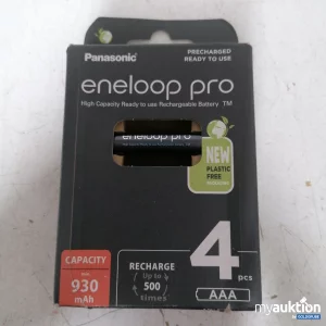 Auktion Panasonic Eneloop pro AAA 4stk