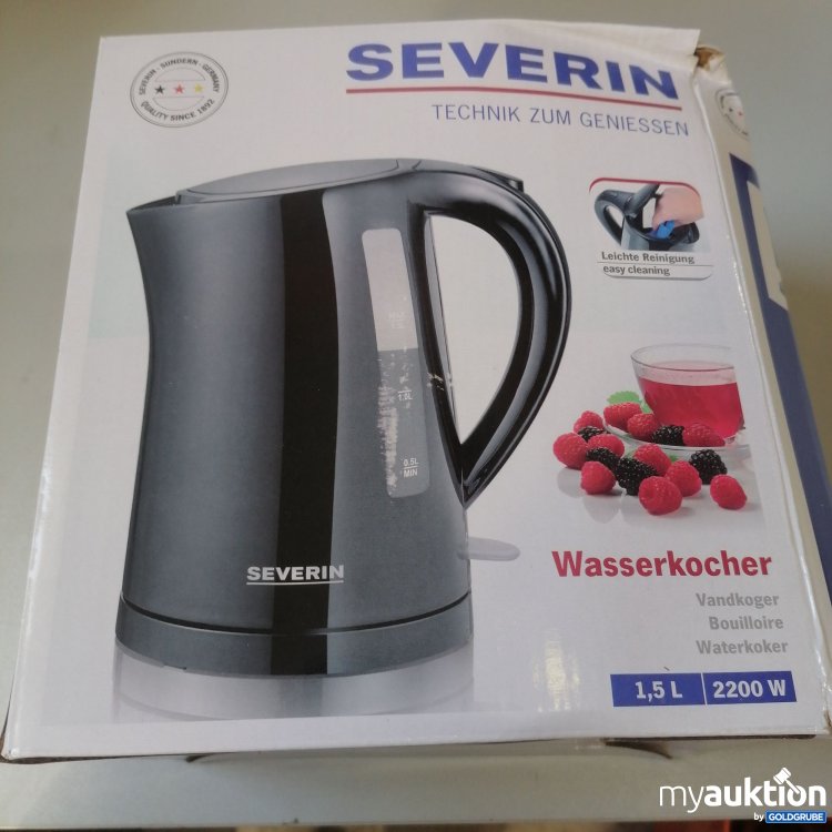 Artikel Nr. 761025: Severin Wasserkocher 1,5l