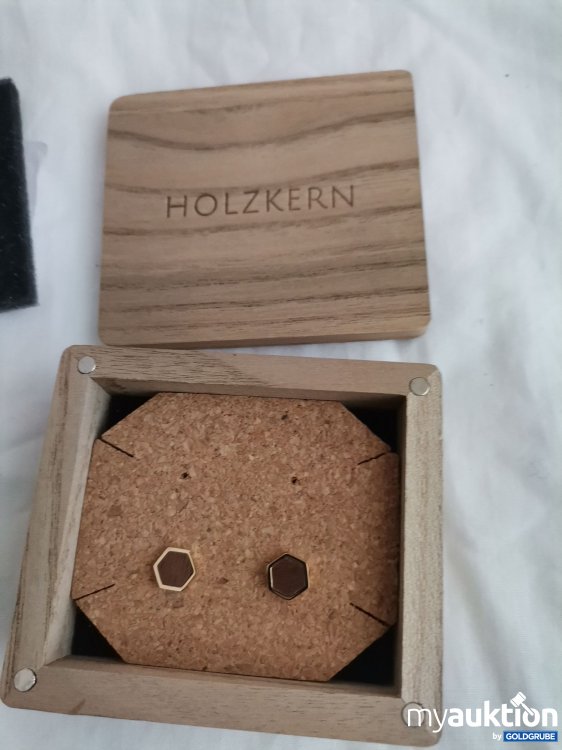 Artikel Nr. 799025: Holzkern Ohrstecker 