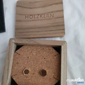 Artikel Nr. 799025: Holzkern Ohrstecker 