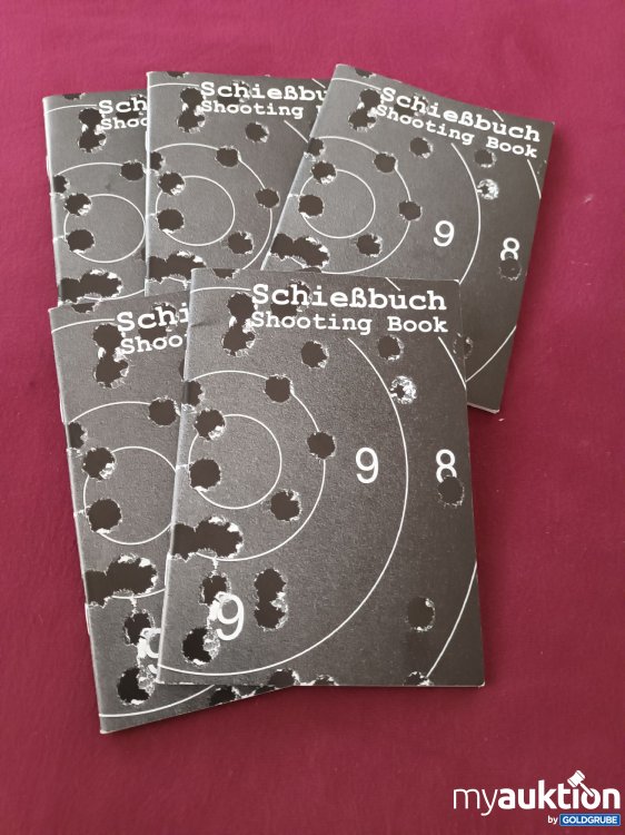 Artikel Nr. 390026: 5 x Schießbücher