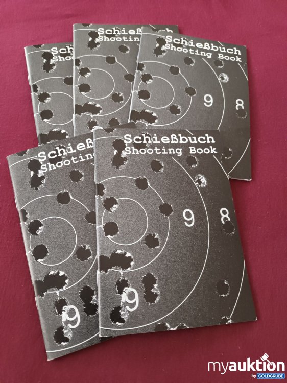 Artikel Nr. 390027: 5 x Schießbücher