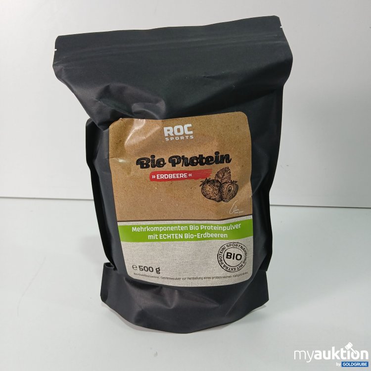 Artikel Nr. 800027: Roc Sports Bio Protein Erdbeere 500g